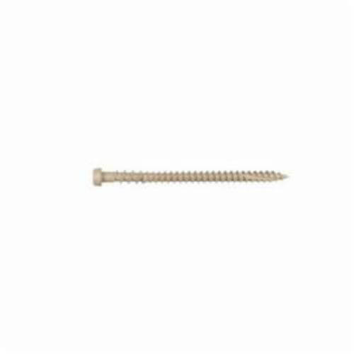 Simpson Strong-Tie® DCU234STN02 Deck-Drive™ DCU Composite Collated Deck Screw, Cap Head, #10 Screw, 2-3/4 in OAL, 6-Lobe Drive