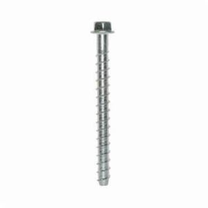 Simpson Strong-Tie® THD37500H Heavy Duty Screw Anchor, 3/8 in dia, 5 in OAL, Hex Washer Head Drive, Carbon Steel, 2-1/2 in D Min Embedment