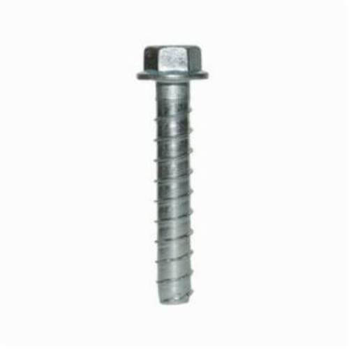 Simpson Strong-Tie® THD75500H Heavy Duty Screw Anchor, 3/4 in dia, 5 in OAL, Hex Washer Head Drive, Carbon Steel, 5-1/2 in D Min Embedment