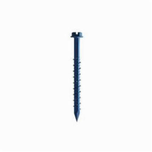 Simpson Strong-Tie® TTN18214H Screw Anchor, 3/16 in dia, 2-1/4 in OAL, Hex Head Drive, Carbon Steel, 1 in D Min Embedment