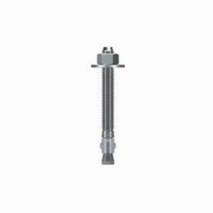 Simpson Strong-Tie® WA37312 Wedge-All® Wedge Anchor, 3/8 in dia, 3-1/2 in OAL, 2-1/2 in L Thread, Carbon Steel, Zinc Plated