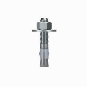 Simpson Strong-Tie® WA62312 Wedge-All® Wedge Anchor, 5/8 in dia, 3-1/2 in OAL, 1-7/8 in L Thread, Carbon Steel, Zinc Plated