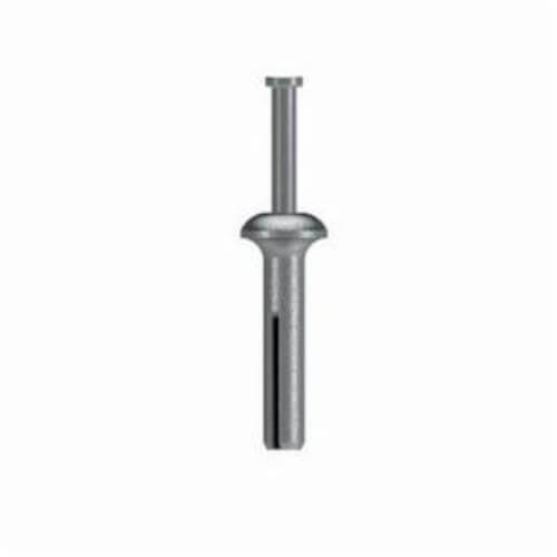Simpson Strong-Tie® ZN25114 Nailon™ Drive Pin Anchor, 1/4 in dia, 1-1/4 in OAL, Die-Cast Zamac 3 Alloy Body Shell, Mushroom Head