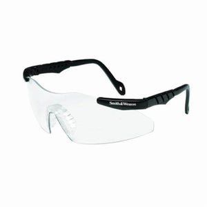 Smith & Wesson® 19799 Magnum® 3G Safety Glasses, Anti-Scratch, Clear Lens, Frameless, Black