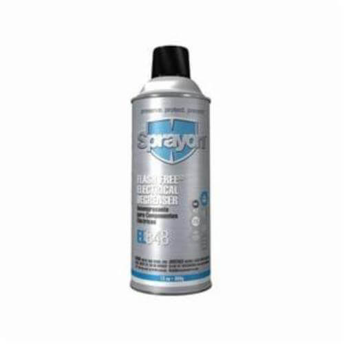 Sprayon® S00848000 Flash Free® EL™848 Electrical°reaser, 13 oz Aerosol Can, Liquid, Clear, Mild Solvent