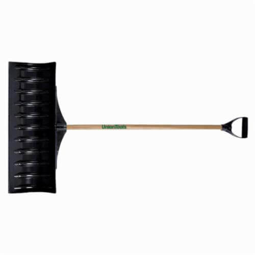 UnionTools® 1602100 Extra Wide Snow Pusher, 30 in W, Poly Blade