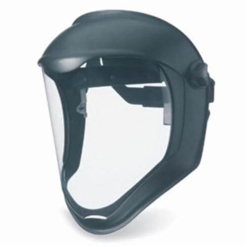 UVEX® By Honeywell S8515 Bionic Face Shield with Hard Hat Adapter, Clear Polycarbonate Glass Visor