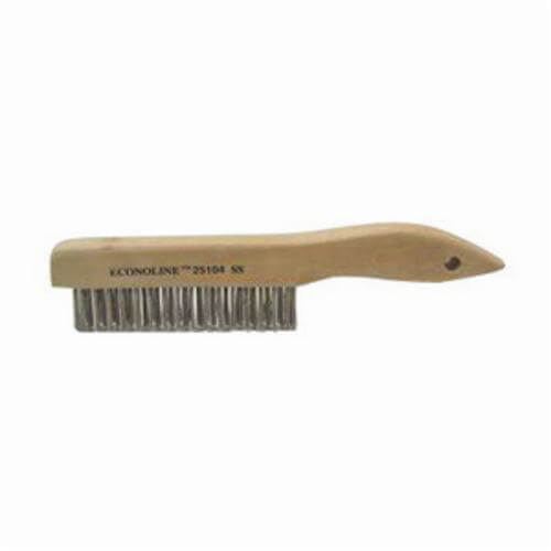 Weiler® Vortec Pro® 25104 Scratch Brush, 5 in Brush, 10 in L x 1 in W Block, 10 in OAL, 1 in L SS Trim