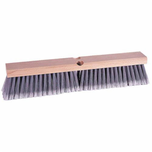 Weiler® Vortec Pro® 77014 Fine Sweep Brush, 24 in Block, 24 in OAL, 3 in L Polystyrene Trim