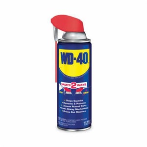 WD-40® 490057 Multi-Use Smart Straw Lubricant, 12 oz Aerosol Can, Liquid, Light Amber, -60 to 300°F, 0.8 Specific Gravity
