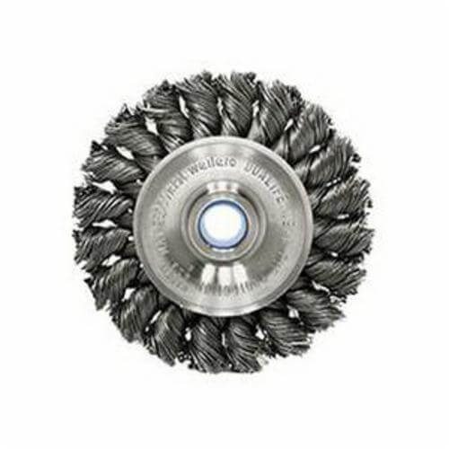 Weiler® 08004 Wheel Brush, 3 in dia Brush, 3/8 in W Face