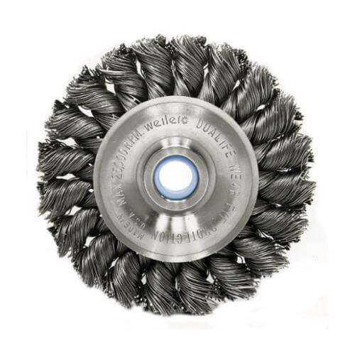 Weiler® 08264 Wheel Brush, 3 in dia Brush, 3/8 in W Face