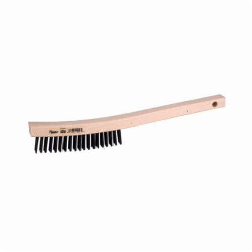 Weiler® 44053 Scratch Brush, 5-1/2 in Brush, 14 in L x 7/8 in W Block, 1-3/16 in L Steel Trim