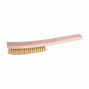 Weiler® 44076 Plater Scratch Brush, 5-1/4 in Brush, 13 in L x 1-1/4 in W Block, 1 in L Tampico Trim