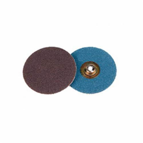Weiler® 60124 Blending Disc, 2 in dia Disc, 120 Grit, Fine Grade, Aluminum Oxide Abrasive, Plastic Button Attachment