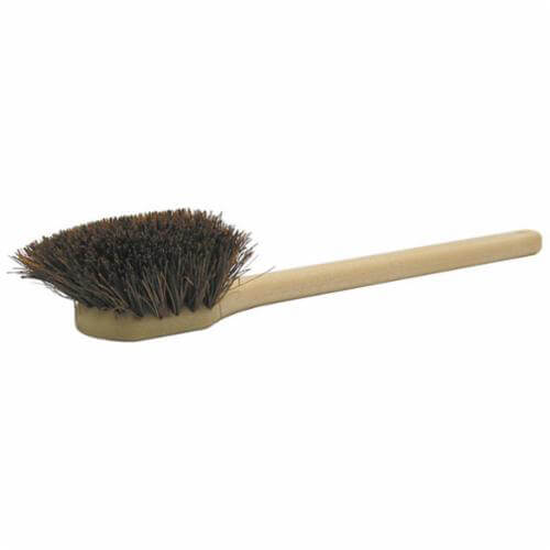 Weiler® 79107 Long Handle Utility Scrub Brush, 20 in OAL, 2 in L Palmyra Trim