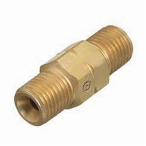 Western Enterprises® 312-31 Straight Hose Coupler, SZ B Pipe, Male Hose, Brass