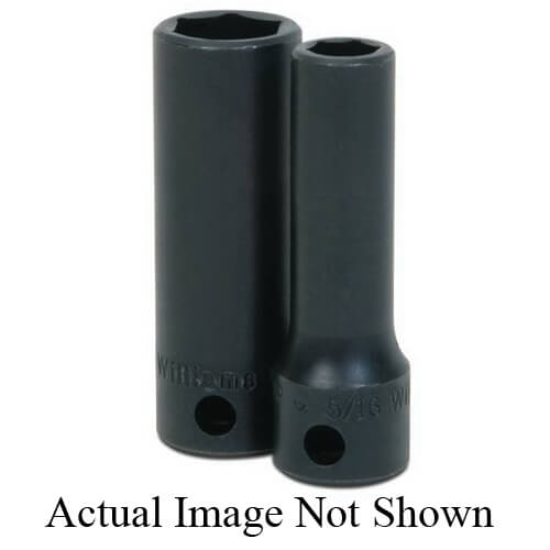 Williams® 12-620 Supertorque® Socket, 3/8 in Square Drive, 5/8 in Deep Length Socket