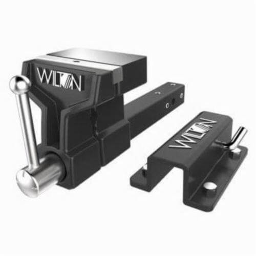 Wilton® 10010 Lightweight All-Terrain Vise, 21-1/2 in L x 8-1/2 in H, 5-7/5 in Jaw Opening, 1 ton Capacity, Ductile Iron