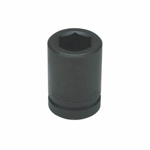 Wright® 8938 Deep Length Shape I Socket, 1 in Square Drive, 1-3/16 in, 6 Points