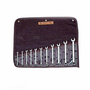 WrightGripâ„¢ 950 Combination Wrench Set, 11 pc, 7 to 19 mm, Full Polished