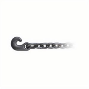 Acco® 574481018 Welded Tail Chain Assembly, Single Loop/Straight Link, 5/8 in Trade, 80 Grade, 18 in L, 18,100 lb Load