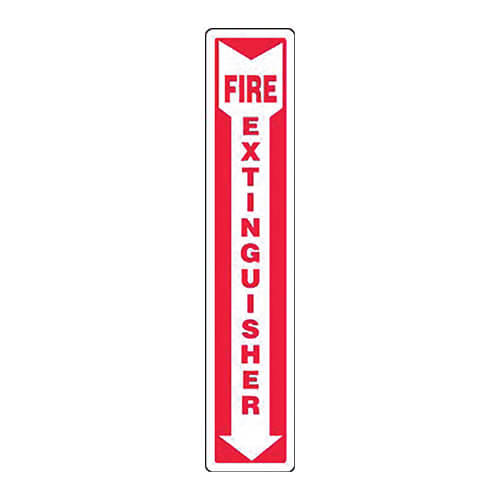 Accuform® MFXG543XT Safety Sign: FIRE EXTINGUISHER
