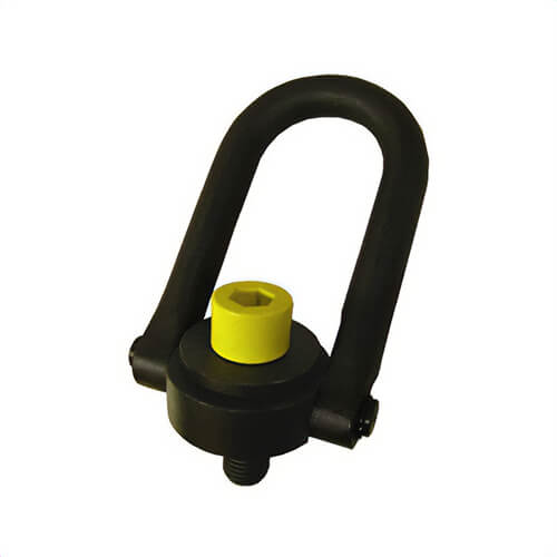 Actek® 46650 Safety Swivel Hoist Ring, 3/4 in Long U-Bar Diameter, 3/4 x 10 Thread Size, 5,000 lb Rated Load