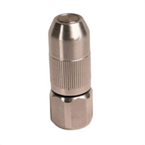 Alemite® 339084 Manual Non-Drip Nozzle, 1/4 in Female NPTF, For Use with 3620-B and 3621-B Electronic Metered Control Valve