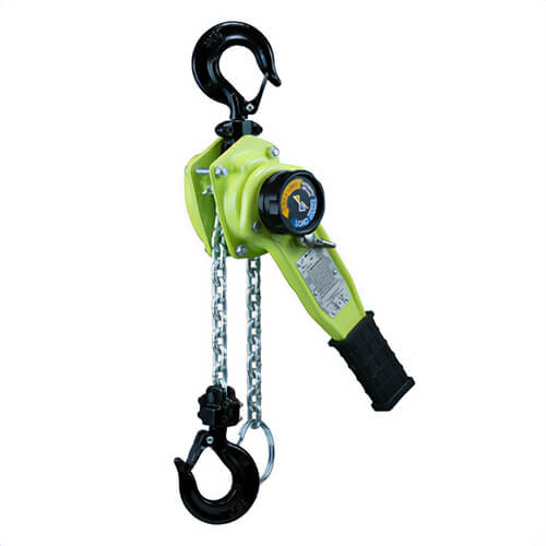 AMH™ LA020-20U 1-Part Lever Chain Hoist with Sling Hook, 4400 lb Load, 20 ft H Lifting, 66 lb Rated, 1.38 in Hook Opening