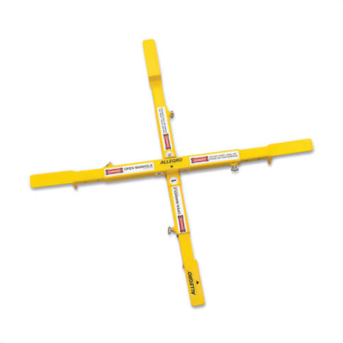 Allegro® 9406-24A Adjustable Small Manhole Safety Cross, Fits 18 in, 21 in, 24 in