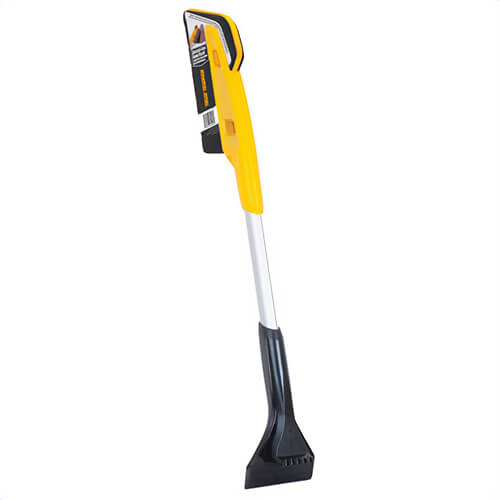 True Temper® ABTT2812 Scratch-Free Snow Brush with End Scraper, 4-3/4 in H x 4-1/2 in W