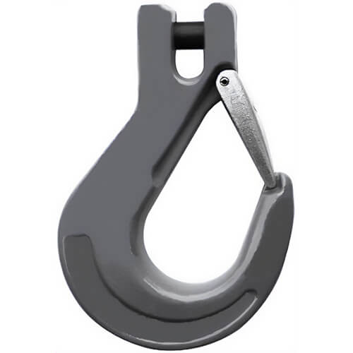 AMH™ 10CSH08L Clevis Sling Hook with Latch, 9/32-5/16 in Trade Size, 5,700 lb WLL