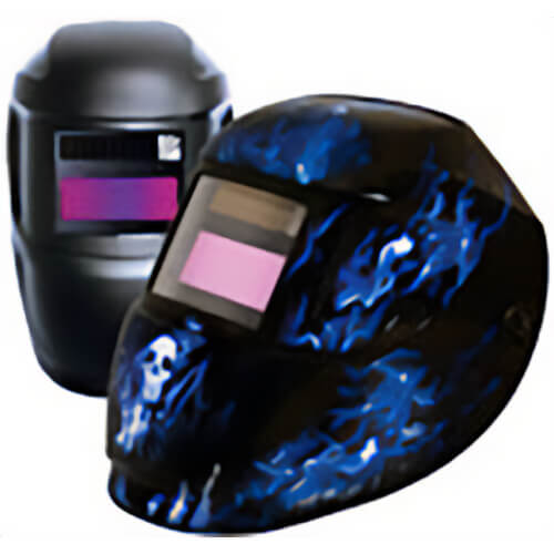 Walter Arcone® 1000F-0100 Black Welding Helmet Shade 9-13, Auto Darkening