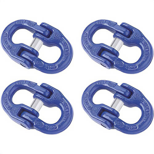 YOKE® X-015-10 Chain Connecting Link, 4 tonne WLL, for 3/8 in, 10 mm Chain, Grade 100, 4:1 Design Factor