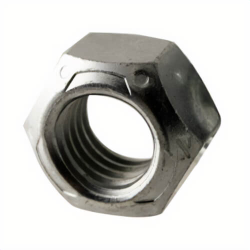 BBI® 825110 Cone Lock Nut, 1/4-20, Metal/Medium Carbon Steel, Zinc CR+3/Waxed, C Material Grade, Right Thread