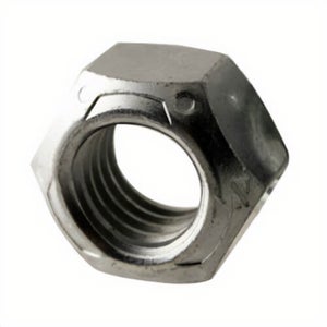 BBI® 825110 Cone Lock Nut, 1/4-20, Metal/Medium Carbon Steel, Zinc CR+3/Waxed, C Material Grade, Right Thread