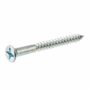 BBI® 898362 Wood Screw, #8, 1-1/4 in OAL, Flat Head, Phillips® Drive