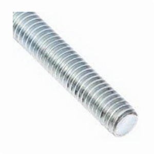 BBI® 777033 All Threaded Rod, 3/8-16, 6 ft OAL, Steel Alloy