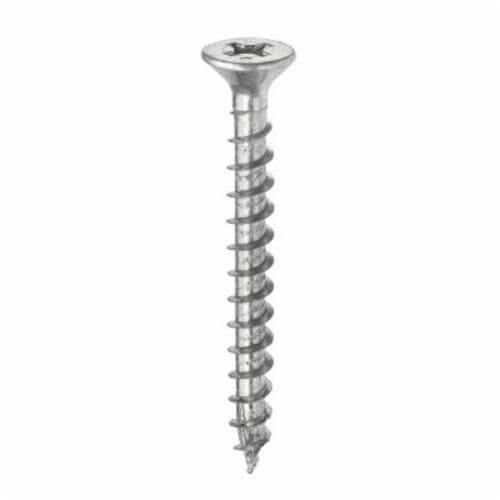 BBI® 898448 Wood Screw, #12, 2-1/2 in OAL, Flat Head, Carbon Steel