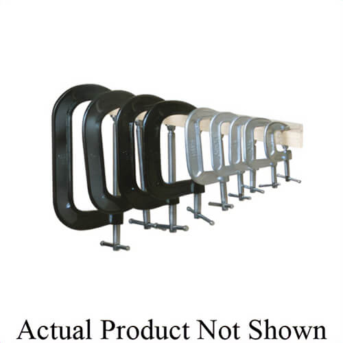 Bessey® CM40 CM Series Light Duty C-Clamp, 3 in D Throat, 0 to 4 in Clamping