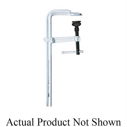 Bessey® SGL-12 Medium Duty F-Style Bar Clamp, 4-3/4 in D Throat, 12 in Clamping, Replaceable Swivel