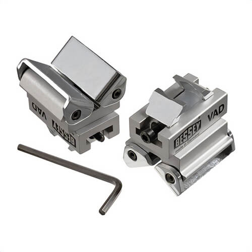 Bessey® VAD Multi-Angle Pad, Use with TG, GZ and GMZ Screw Clamp and 2400 Series Clamp, 2 x 7/8 in Surface Tip, 45 mm W Face Jaw