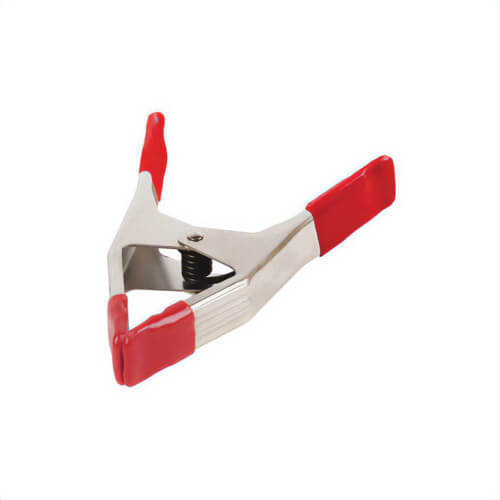 Bessey® XM5 Light Duty General Purpose Spring Clamp, 1 in W Jaw, 2 in Clamping, 2-1/4 in D Throat, Steel