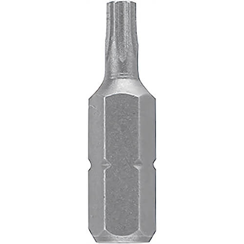 Bosch 37159 Screwdriver Insert Bit, T15 Torx® Point, 1 in OAL, Hex Shank, S2 Tool Steel