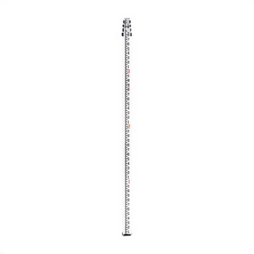 Bosch GR16 Telescoping Leveling Rod, 16 ft Length, Anodized Aluminum