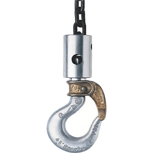 Bullard® 1051409 BL-O Golden Gate® Link Chain Nest Hook with Pin-Lok Self-Closing Gate, #4 Trade, 1.7 ton Load