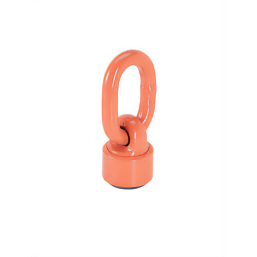 Cartec C815X067 Rotating Eyebolt Weld-On Type with Ring, 6.7 ton Working Load Limit