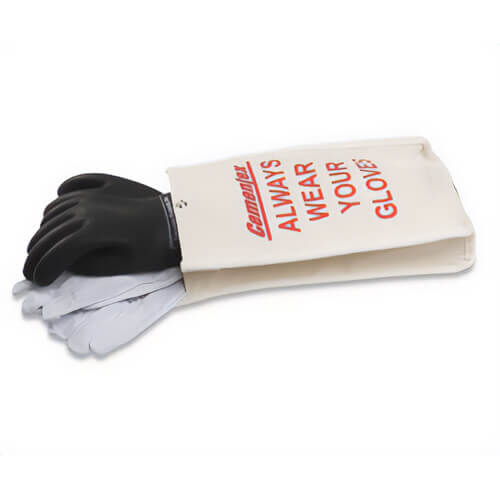 Cementex IGK0-11-9B Glove Kit, Class 0, 11 in, Size 9, Black