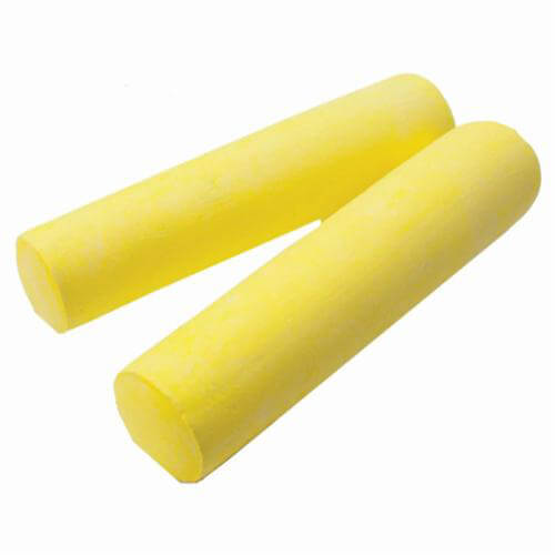 C.H.Hanson® 10394 Railroad Chalk, Yellow, 7/8 in dia x 4 in L